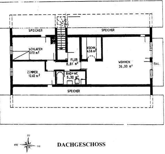 Pronájem bytu 3+1 90 m², Weißachenerstraße 59, Bergen, Bavorsko Pronájem bytu 3+1 90 m², Weißachenerstraße 59, Bergen, Bavorsko