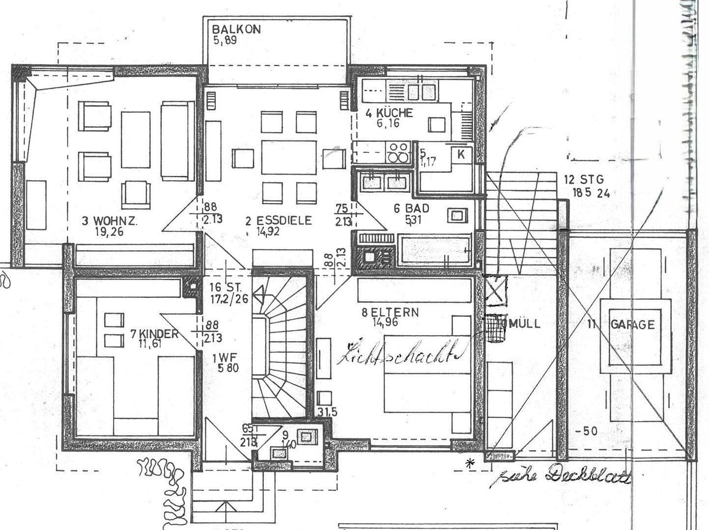 Prodej domu 155 m², pozemek 744 m², Korbach, Hessen Prodej domu 155 m², pozemek 744 m², Korbach, Hessen