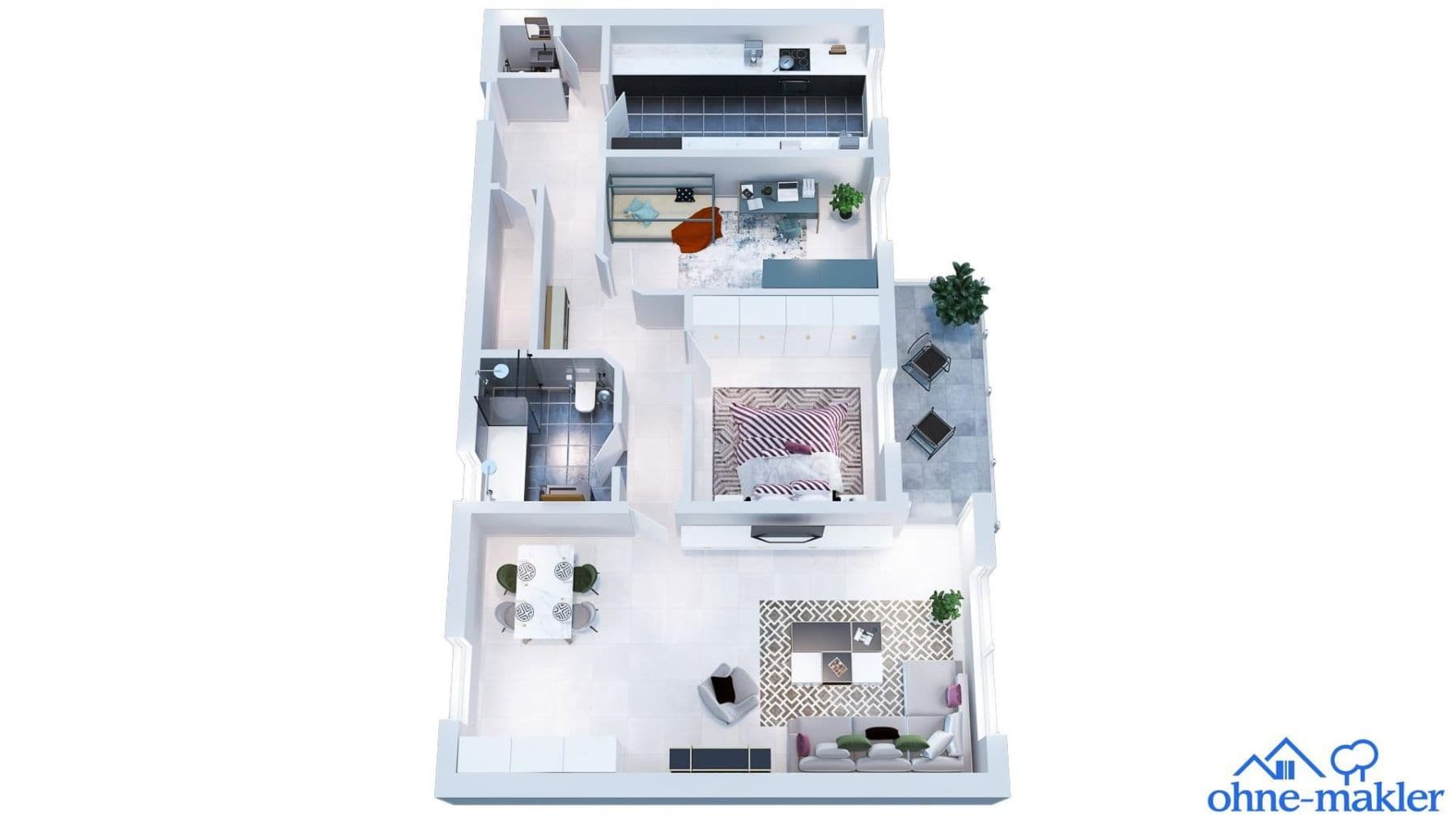 Prodej bytu 3+1 97 m², Nidderau, Hessen Prodej bytu 3+1 97 m², Nidderau, Hessen