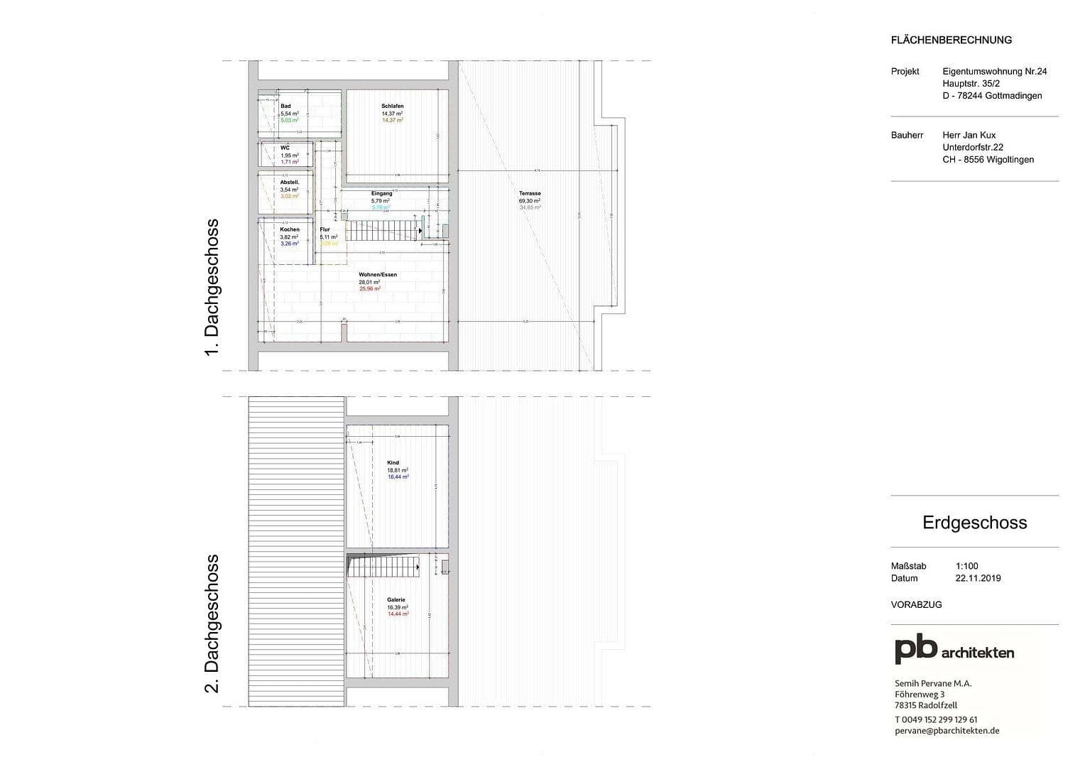 Prodej bytu 4+kk 133 m², Hauptstr. 35/2, Gottmadingen, Bádensko-Württembersko Prodej bytu 4+kk 133 m², Hauptstr. 35/2, Gottmadingen, Bádensko-Württembersko