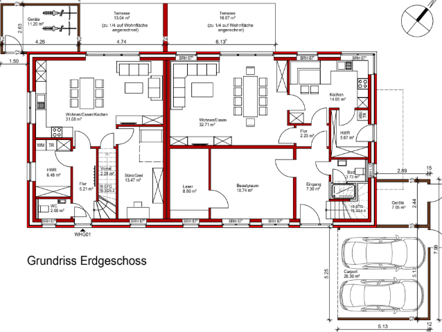 Prodej domu 298 m², pozemek 760 m², Immenweg 14, Meppen, Dolní Sasko Prodej domu 298 m², pozemek 760 m², Immenweg 14, Meppen, Dolní Sasko