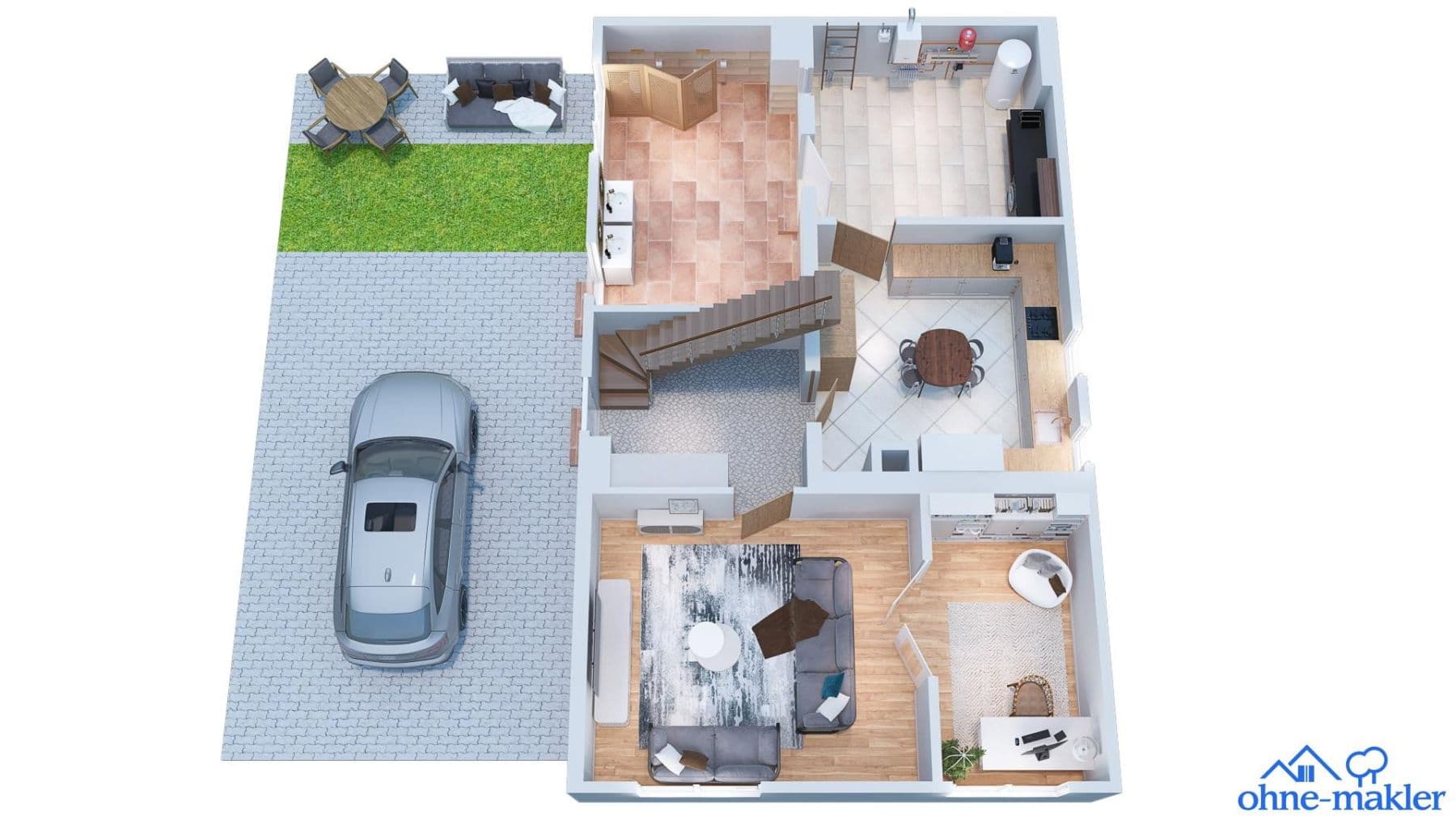 Prodej domu 189 m², pozemek 1.049 m², Bachstraße 32, Kraichtal, Bádensko-Württembersko Prodej domu 189 m², pozemek 1.049 m², Bachstraße 32, Kraichtal, Bádensko-Württembersko