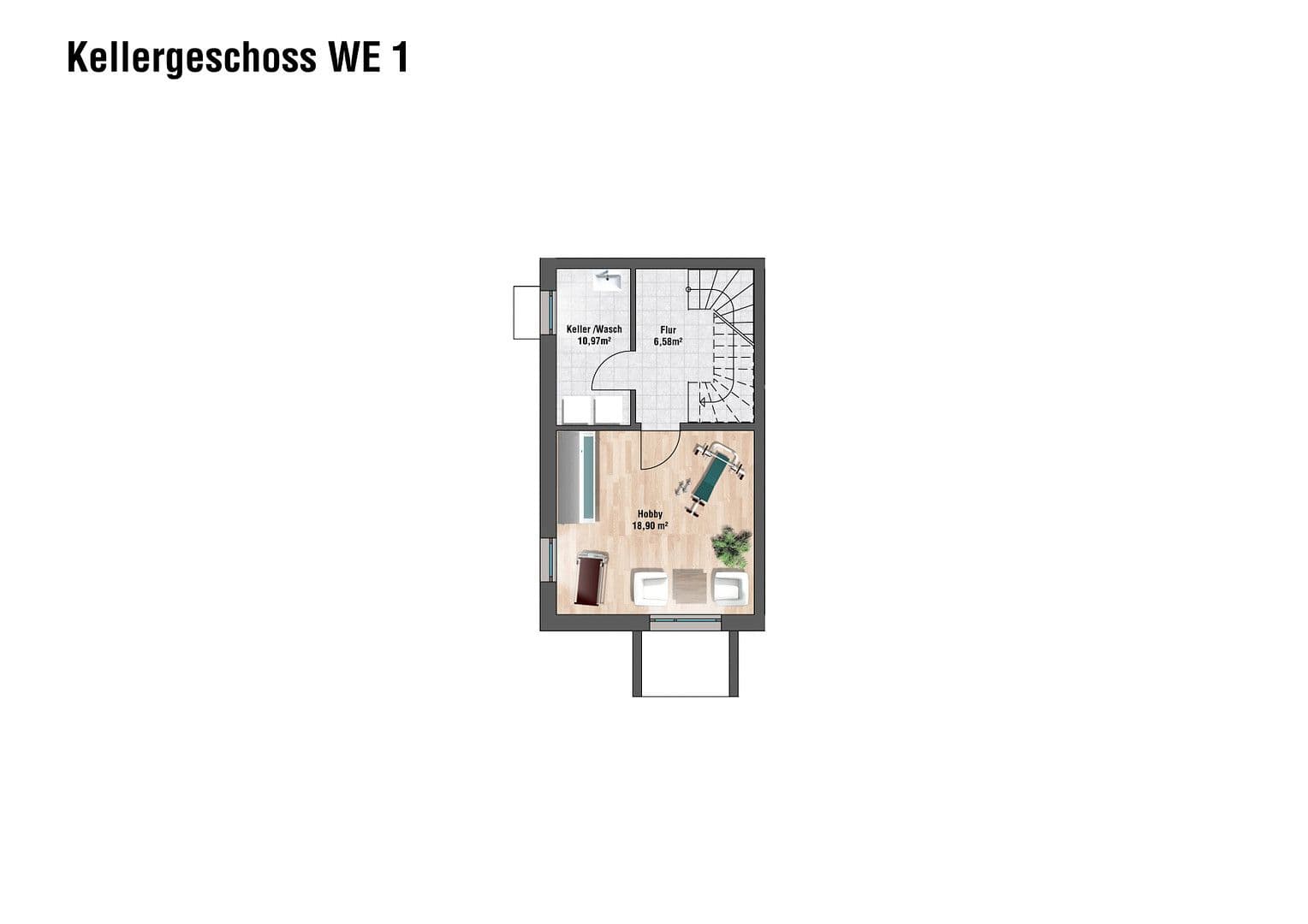Pronájem domu 128 m², pozemek 110 m², Waldstr. 8, Germering, Bavorsko Pronájem domu 128 m², pozemek 110 m², Waldstr. 8, Germering, Bavorsko