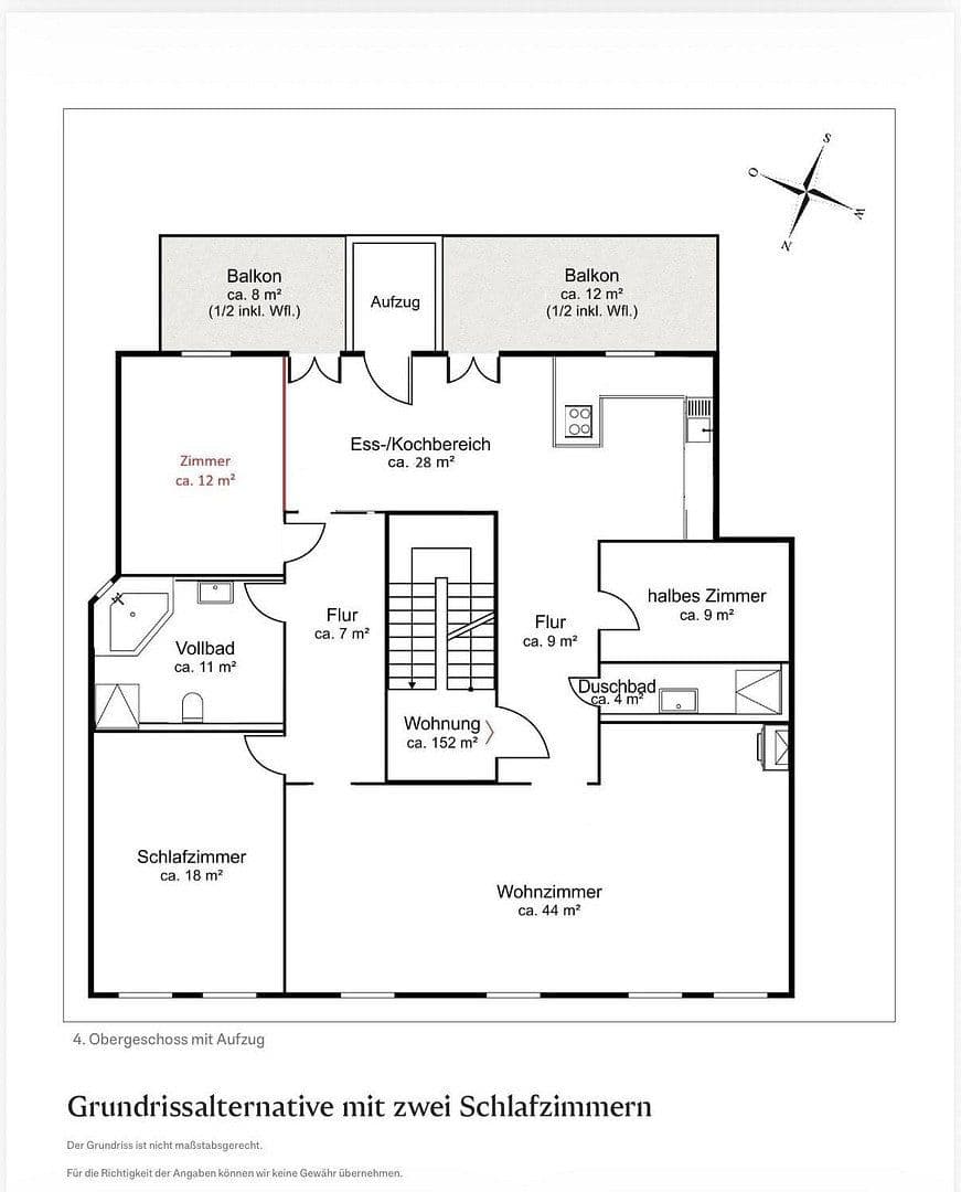 Prodej bytu 3+kk 152 m², Hamburg, Hamburg Prodej bytu 3+kk 152 m², Hamburg, Hamburg