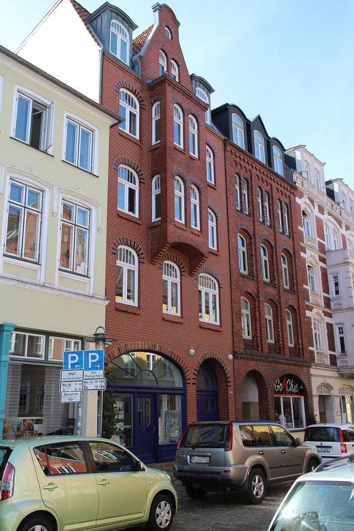Pronájem bytu 2+1 29 m², Norderstraße 91, Flensburg, Šlesvicko-Holštýnsko Pronájem bytu 2+1 29 m², Norderstraße 91, Flensburg, Šlesvicko-Holštýnsko