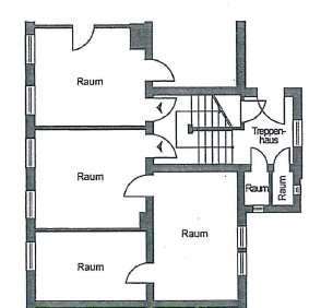 Pronájem bytu 3+1 80 m², Lößnitztal 122, Oederan, Sasko Pronájem bytu 3+1 80 m², Lößnitztal 122, Oederan, Sasko
