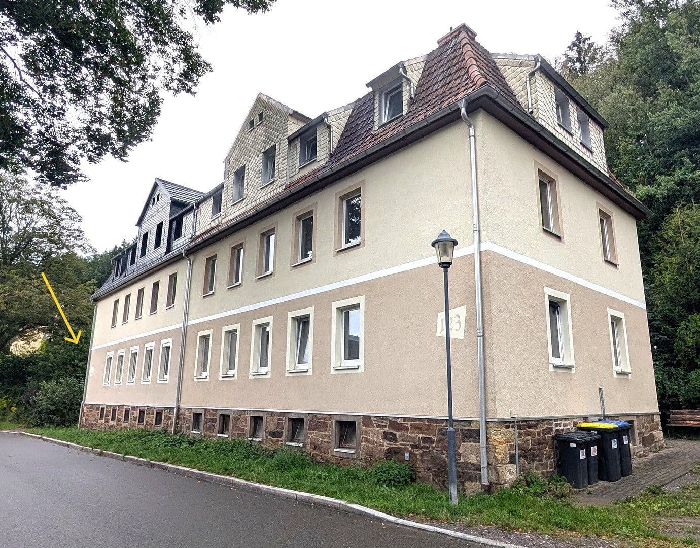 Pronájem bytu 3+1 80 m², Lößnitztal 122, Oederan, Sasko Pronájem bytu 3+1 80 m², Lößnitztal 122, Oederan, Sasko