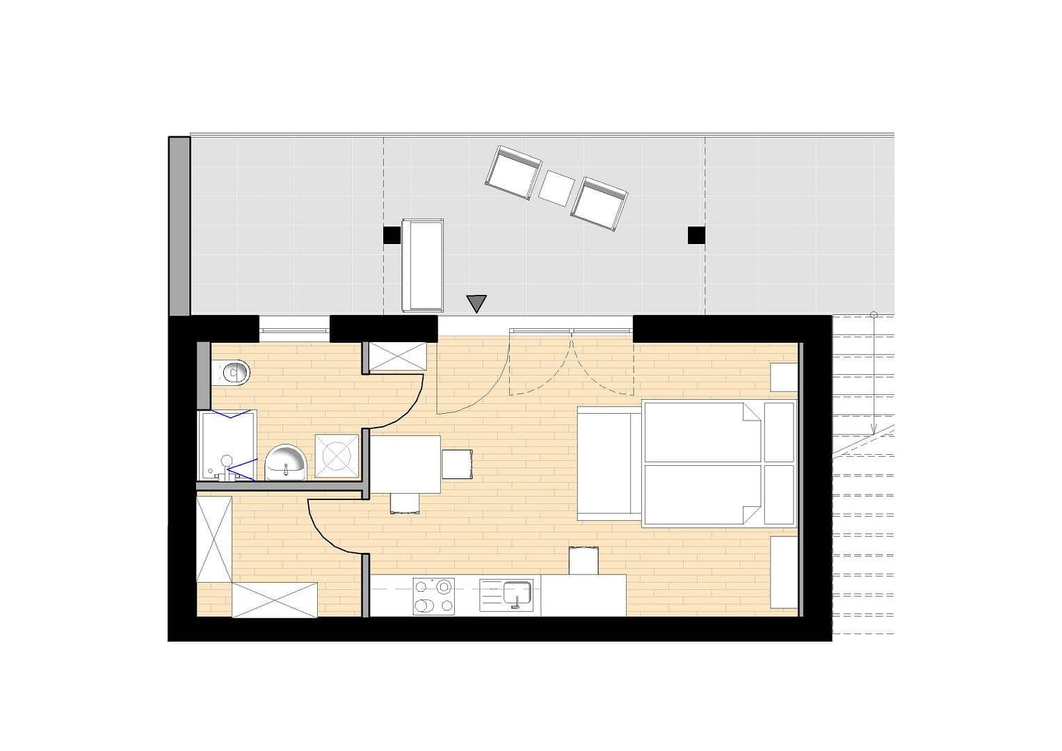 Pronájem bytu 2+1 45 m², Ezanvillestr. 14, Heidelberg, Bádensko-Württembersko Pronájem bytu 2+1 45 m², Ezanvillestr. 14, Heidelberg, Bádensko-Württembersko