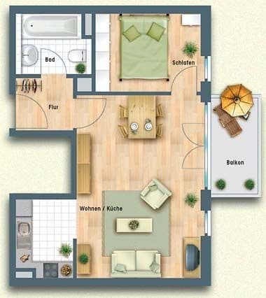Prodej bytu 2+1 40 m², Innsbruckerring 11, München, Bavorsko Prodej bytu 2+1 40 m², Innsbruckerring 11, München, Bavorsko