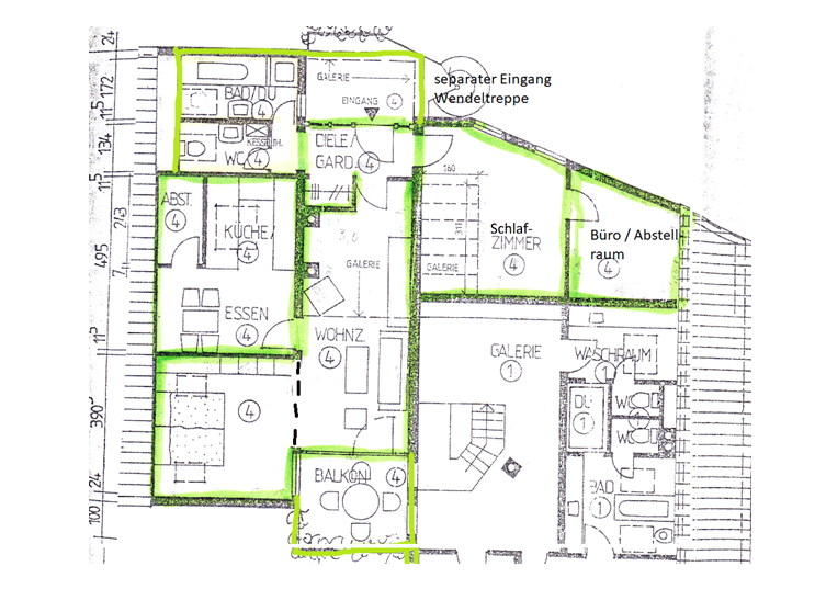 Pronájem bytu 2+kk 84 m², Eberdingen, Bádensko-Württembersko Pronájem bytu 2+kk 84 m², Eberdingen, Bádensko-Württembersko