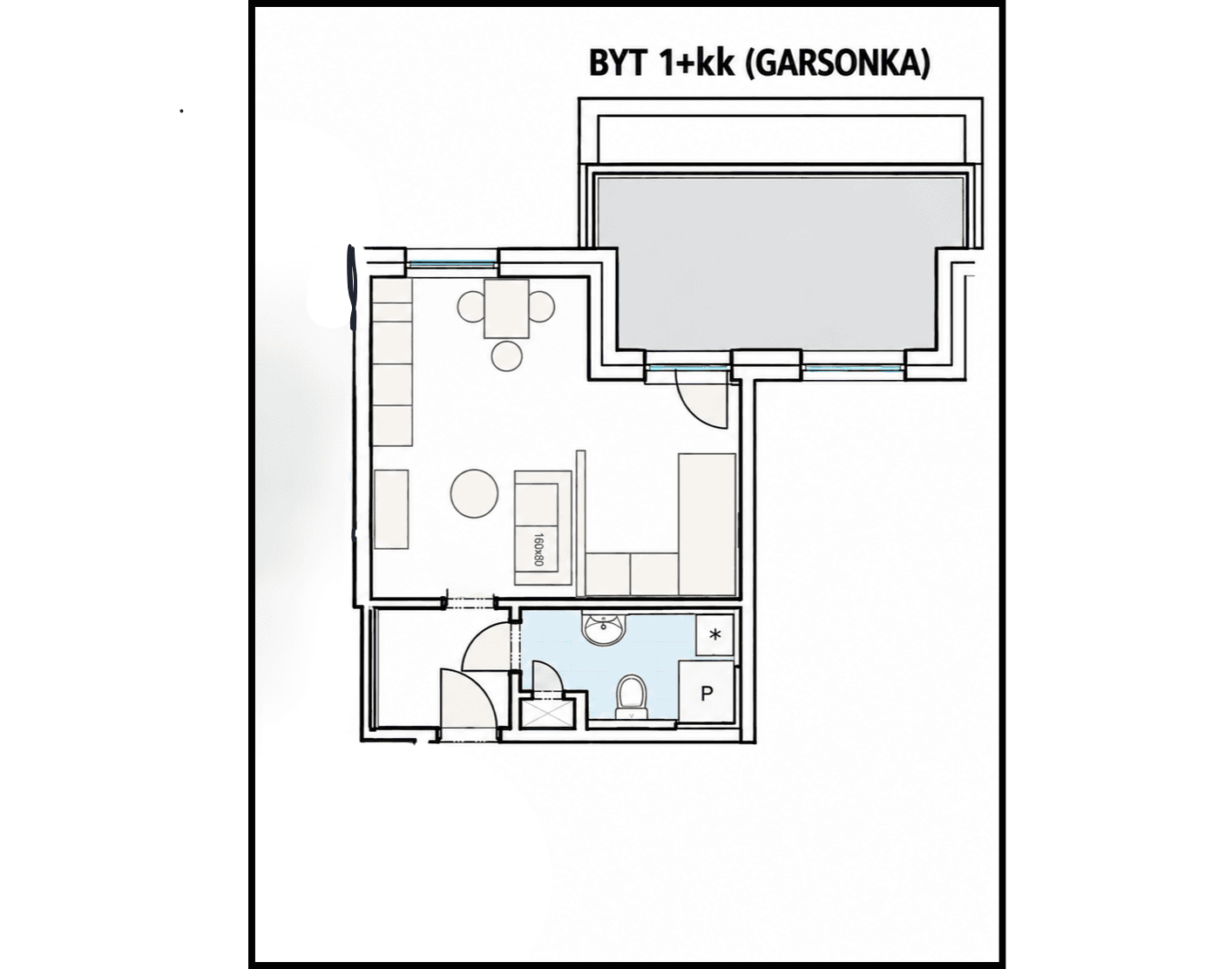 Pronájem bytu 1+kk 41 m², Stromovka, Havlíčkův Brod, Kraj Vysočina Pronájem bytu 1+kk 41 m², Stromovka, Havlíčkův Brod, Kraj Vysočina