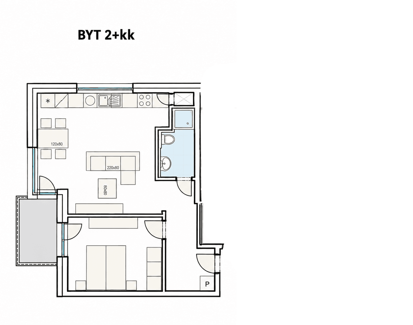 Pronájem bytu 2+kk 56 m², Stromovka, Havlíčkův Brod, Kraj Vysočina Pronájem bytu 2+kk 56 m², Stromovka, Havlíčkův Brod, Kraj Vysočina