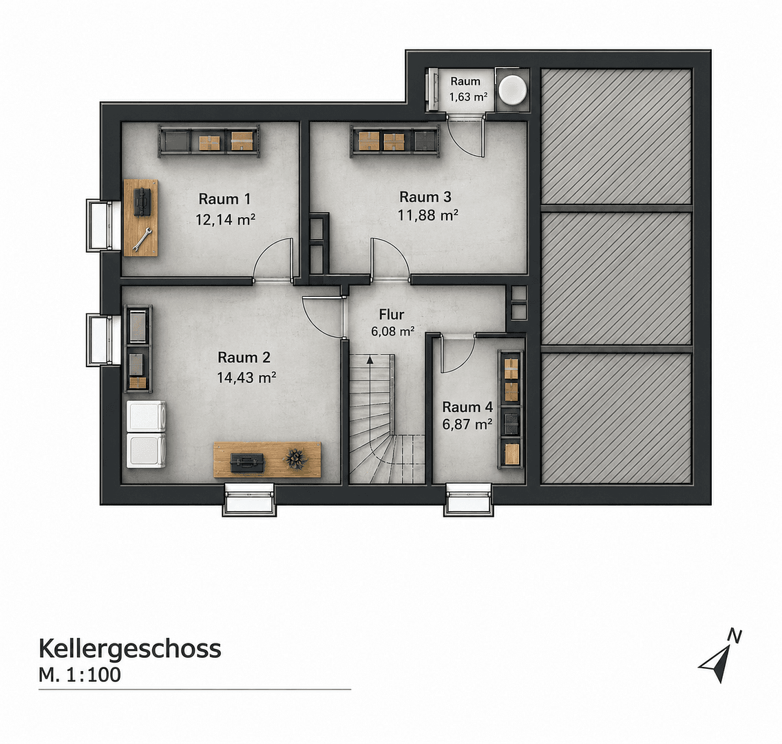 Prodej domu 160 m², pozemek 922 m², Beckdorf, Dolní Sasko Prodej domu 160 m², pozemek 922 m², Beckdorf, Dolní Sasko