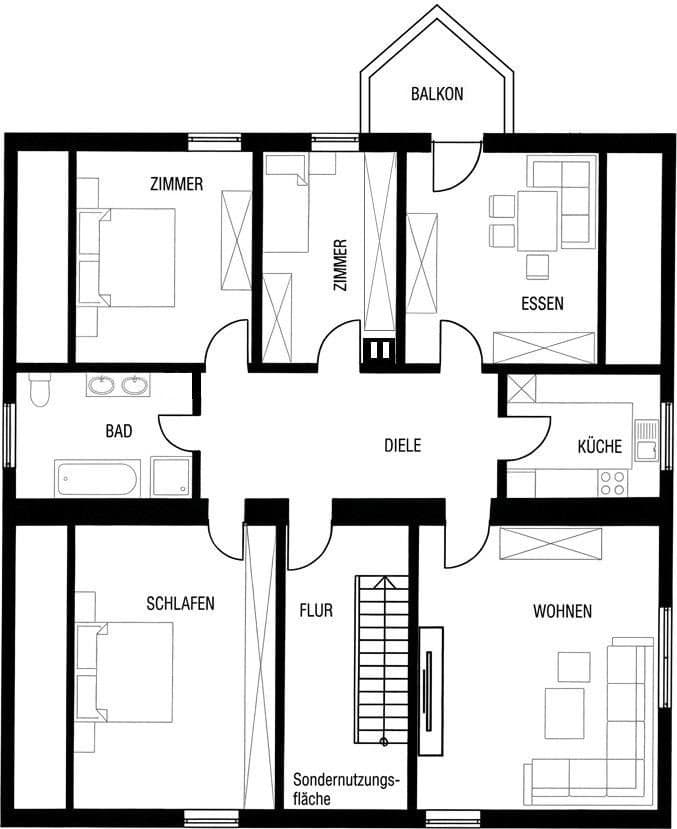 Prodej bytu 5+1 109 m², Germaringen, Bavorsko Prodej bytu 5+1 109 m², Germaringen, Bavorsko