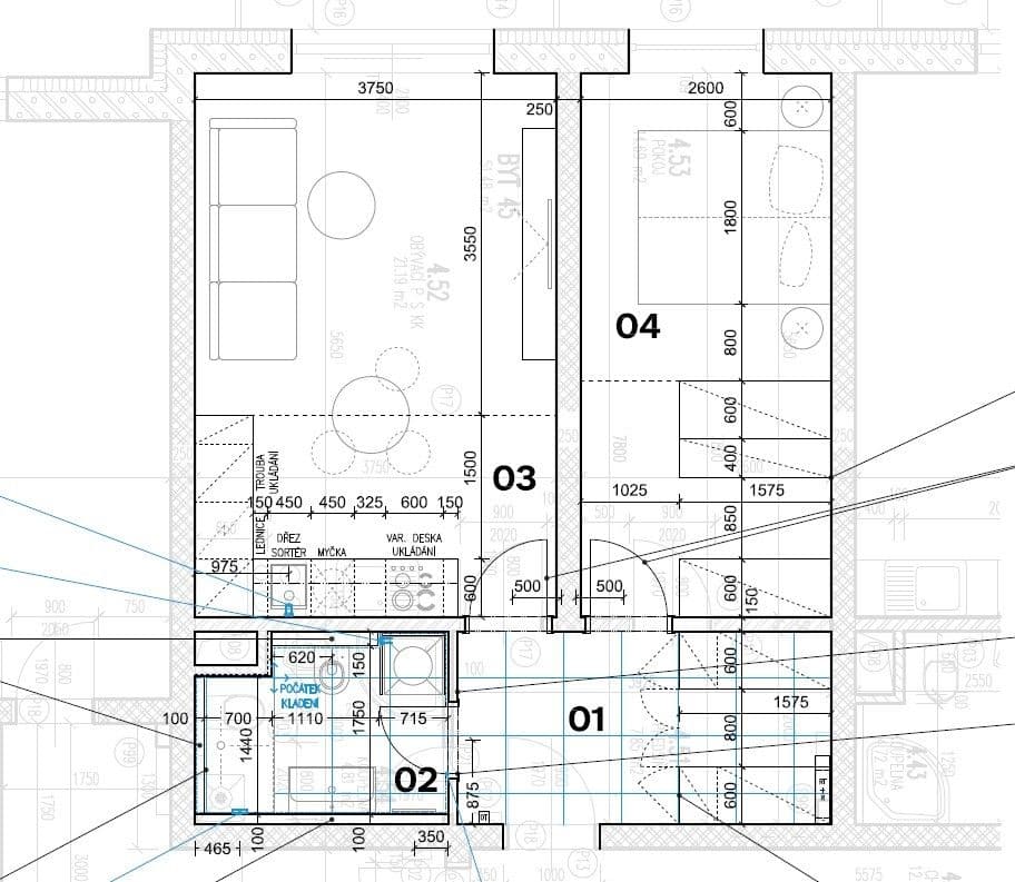 Pronájem bytu 2+kk 50 m², Buková, Jihlava, Kraj Vysočina Pronájem bytu 2+kk 50 m², Buková, Jihlava, Kraj Vysočina