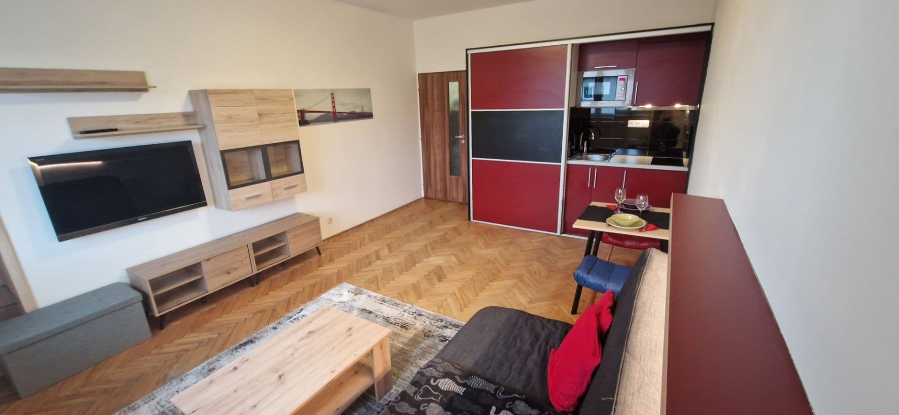 Pronájem bytu 1+kk 33 m², Michelská, Praha, Praha Pronájem bytu 1+kk 33 m², Michelská, Praha, Praha