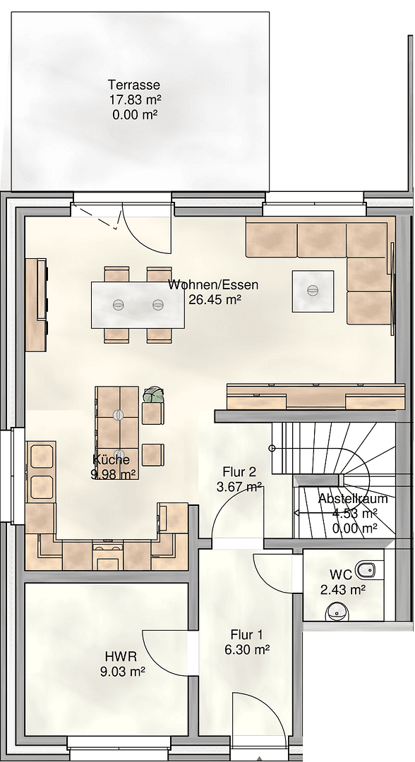 Pronájem domu 165 m², pozemek 300 m², Aschaffenburger Str. 8a, Leipzig, Sasko Pronájem domu 165 m², pozemek 300 m², Aschaffenburger Str. 8a, Leipzig, Sasko