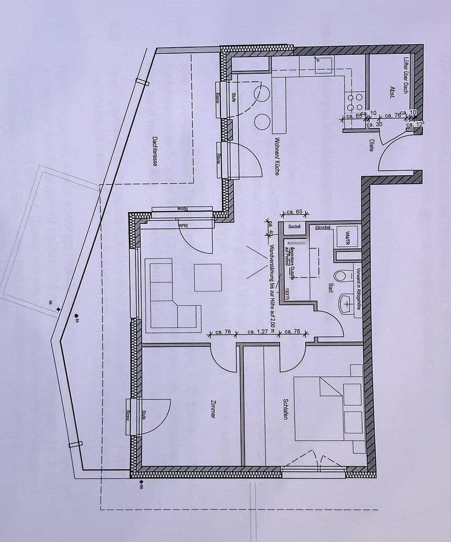 Pronájem bytu 3+1 79 m², Frankfurt am Main, Kalbach, Hessen Pronájem bytu 3+1 79 m², Frankfurt am Main, Kalbach, Hessen