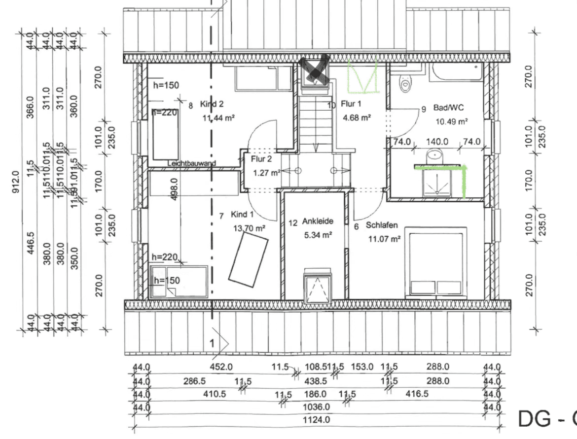 Prodej domu 140 m², pozemek 841 m², Ahlden, Dolní Sasko Prodej domu 140 m², pozemek 841 m², Ahlden, Dolní Sasko