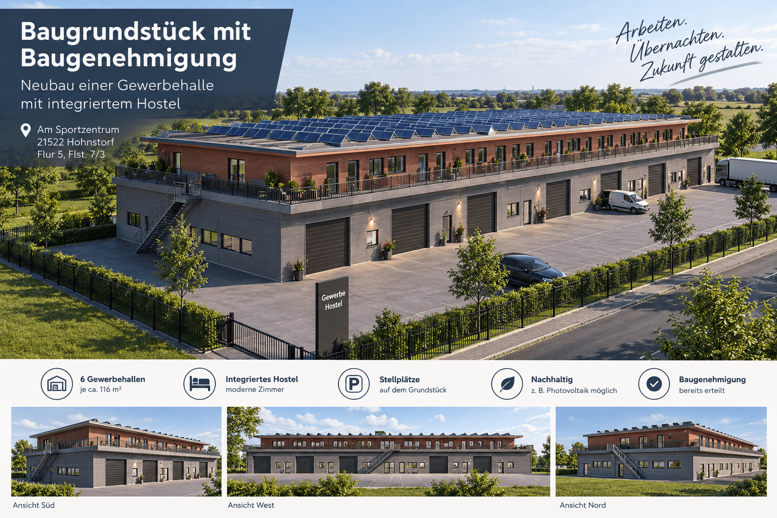 Prodej pozemku 3.800 m², Am Sportzentrum, Hohnstorf (Elbe), Dolní Sasko Prodej pozemku 3.800 m², Am Sportzentrum, Hohnstorf (Elbe), Dolní Sasko
