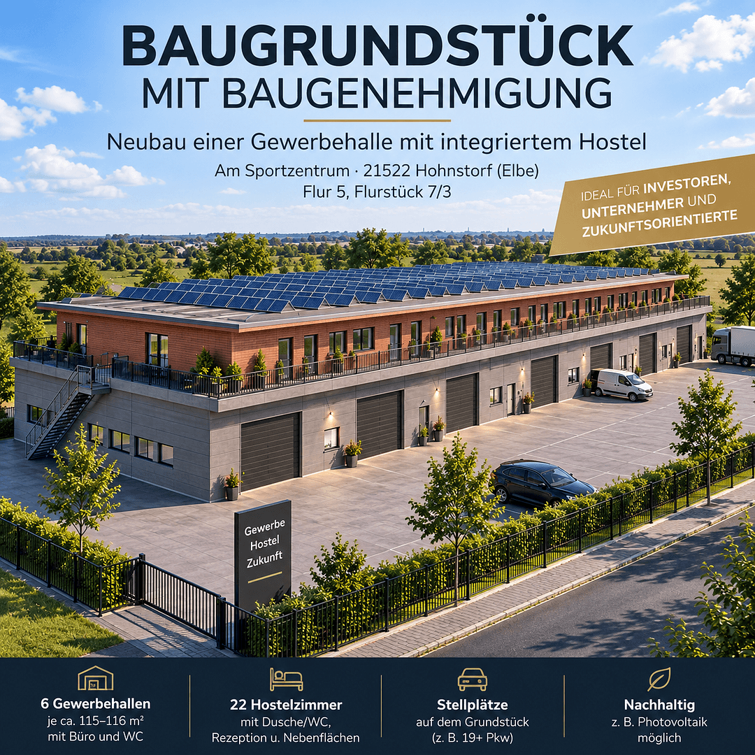Prodej pozemku 3.800 m², Am Sportzentrum, Hohnstorf (Elbe), Dolní Sasko Prodej pozemku 3.800 m², Am Sportzentrum, Hohnstorf (Elbe), Dolní Sasko