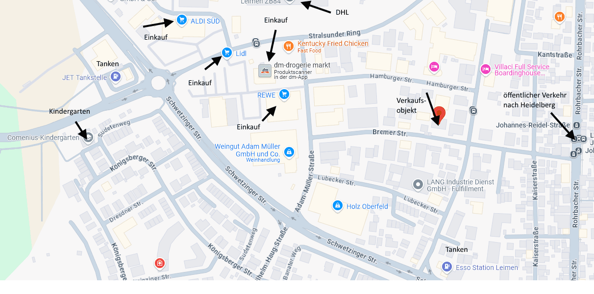 Pronájem kanceláře 171 m², Bremer Str. 4, Leimen, Bádensko-Württembersko Pronájem kanceláře 171 m², Bremer Str. 4, Leimen, Bádensko-Württembersko