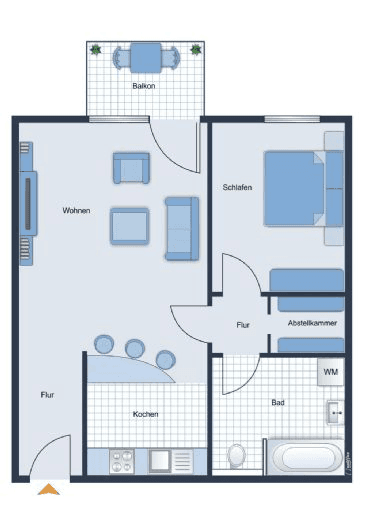 Pronájem bytu 2+1 52 m², Lortzingstraße 35, Hilden, Severní Porýní-Vestfálsko Pronájem bytu 2+1 52 m², Lortzingstraße 35, Hilden, Severní Porýní-Vestfálsko