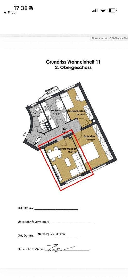 Pronájem bytu 15 m², Bauerngasse 39, Nürnberg, Bavorsko Pronájem bytu 15 m², Bauerngasse 39, Nürnberg, Bavorsko