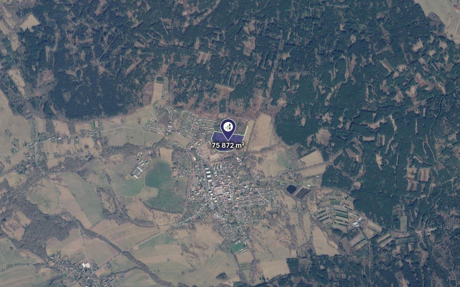 Prodej pozemku 75.872 m², Nové Město pod Smrkem, Liberecký kraj Prodej pozemku 75.872 m², Nové Město pod Smrkem, Liberecký kraj
