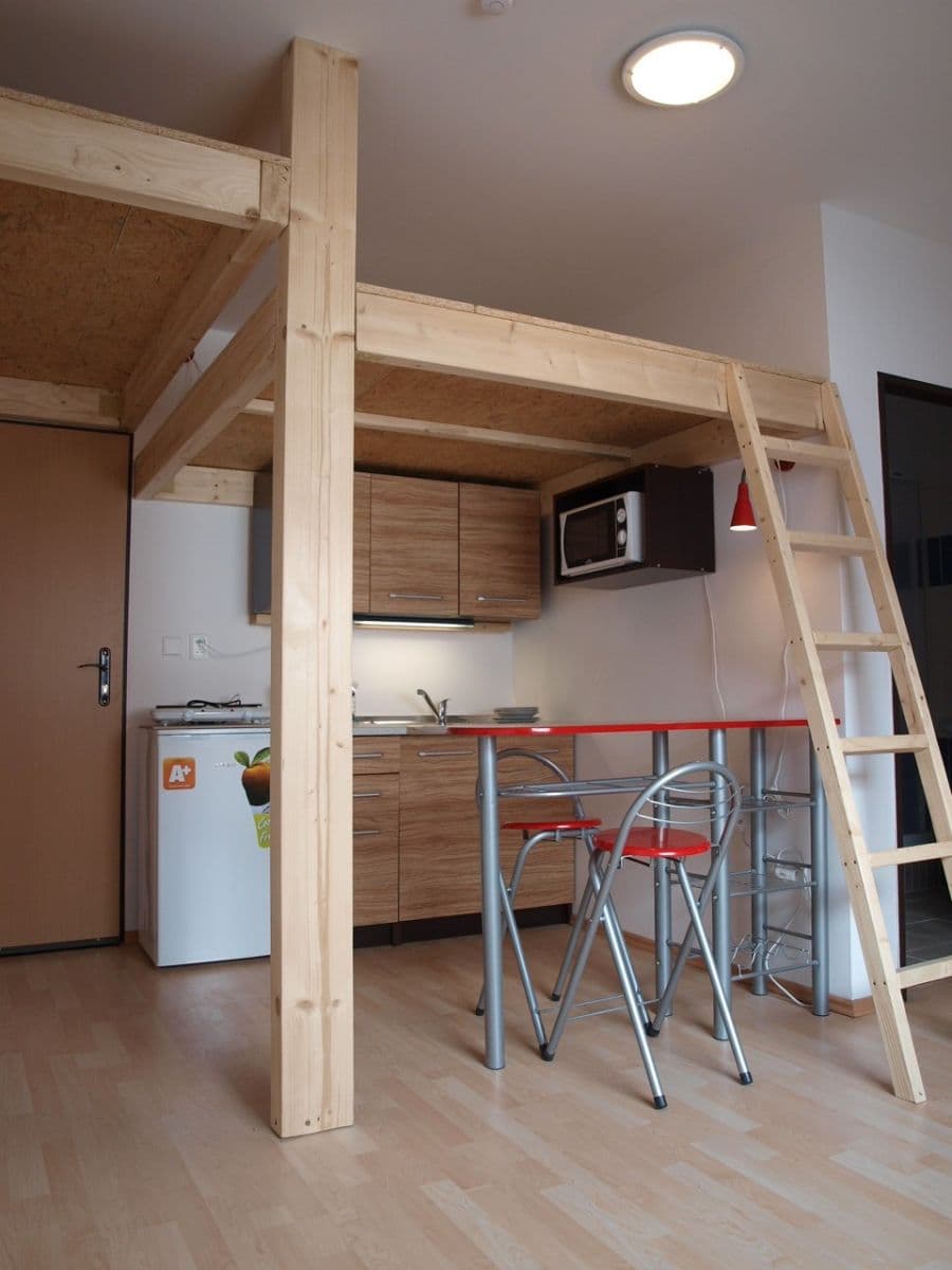 Pronájem bytu 1+kk 25 m², Ořechová, Rebešovice, Jihomoravský kraj Pronájem bytu 1+kk 25 m², Ořechová, Rebešovice, Jihomoravský kraj