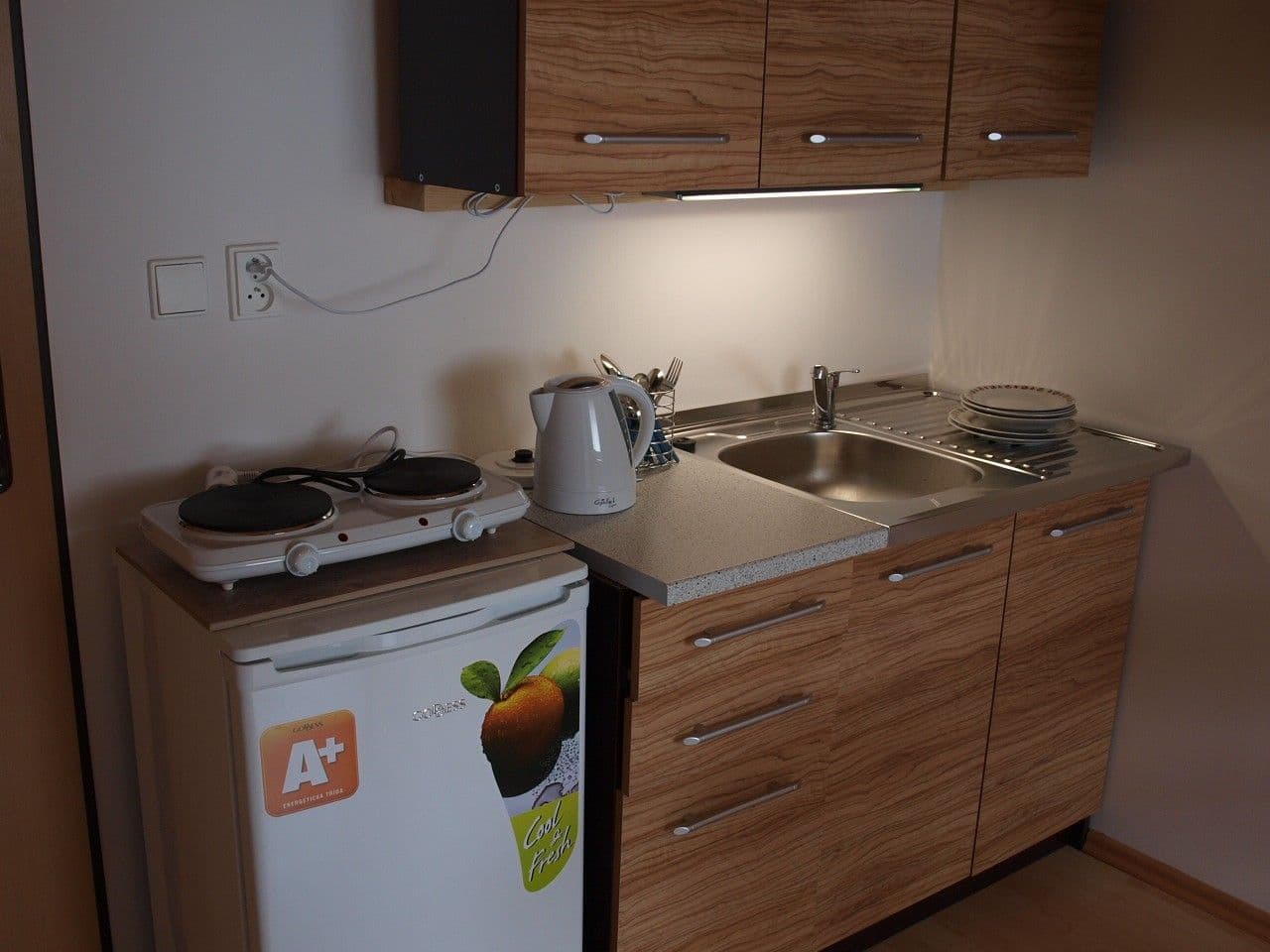 Pronájem bytu 1+kk 25 m², Ořechová, Rebešovice, Jihomoravský kraj Pronájem bytu 1+kk 25 m², Ořechová, Rebešovice, Jihomoravský kraj
