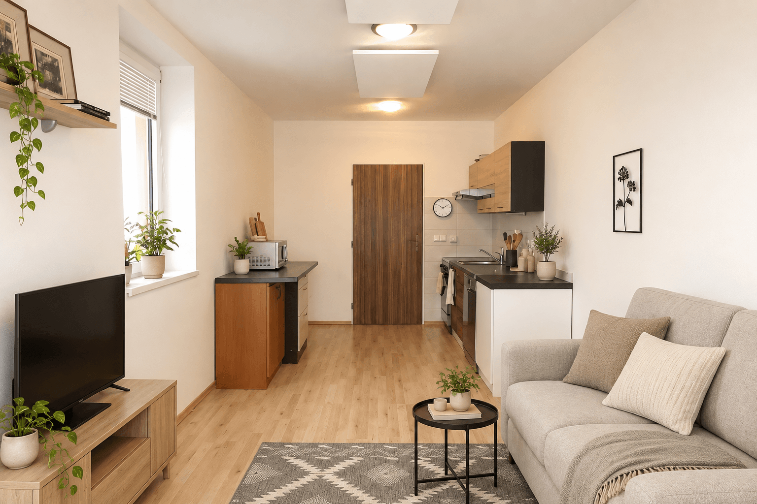 Prodej bytu 1+kk 29 m², Škvorec, Středočeský kraj Prodej bytu 1+kk 29 m², Škvorec, Středočeský kraj