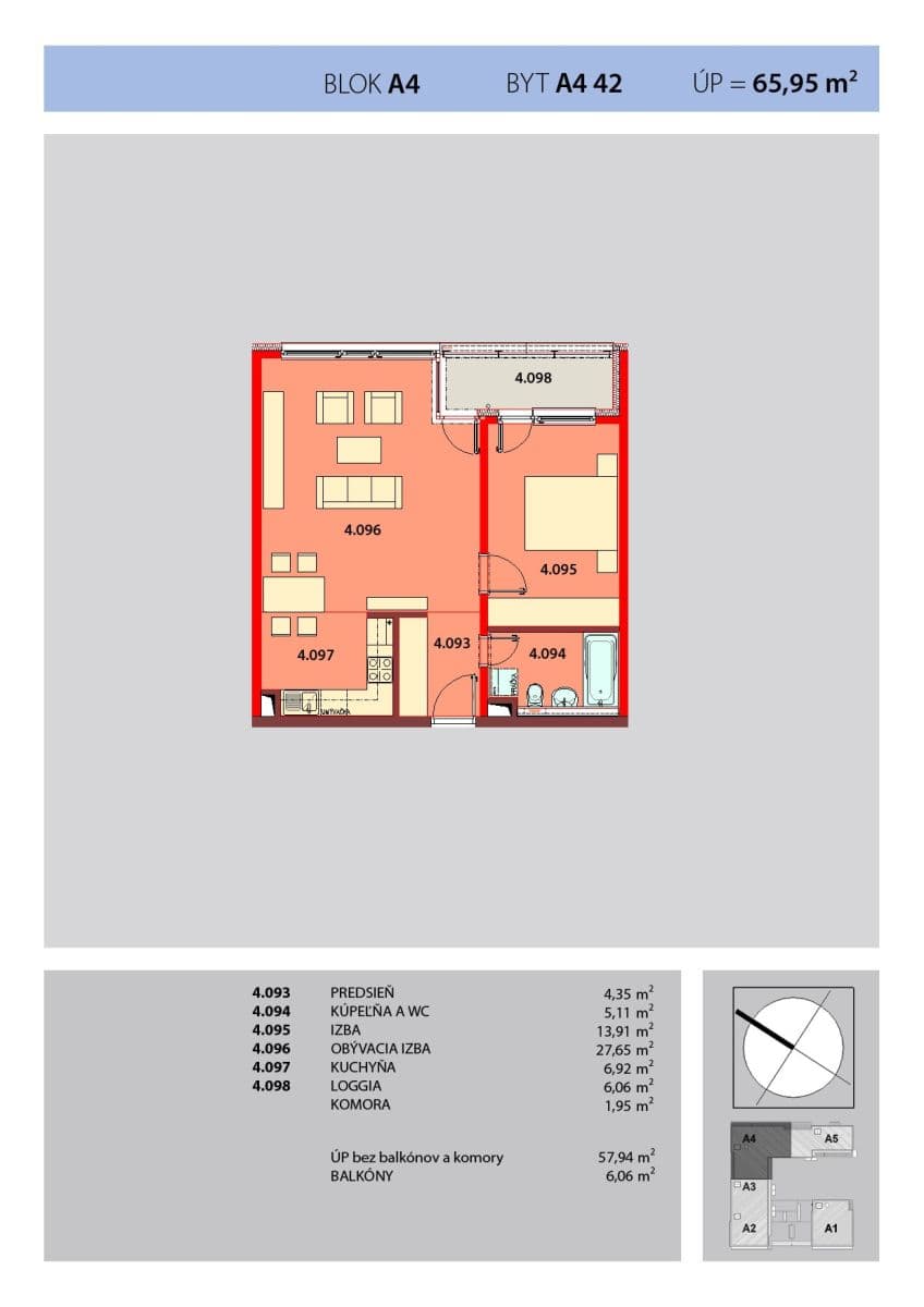 Prodej bytu 2+1 58 m², Na križovatkách, Ružinov, Bratislavský kraj Prodej bytu 2+1 58 m², Na križovatkách, Ružinov, Bratislavský kraj