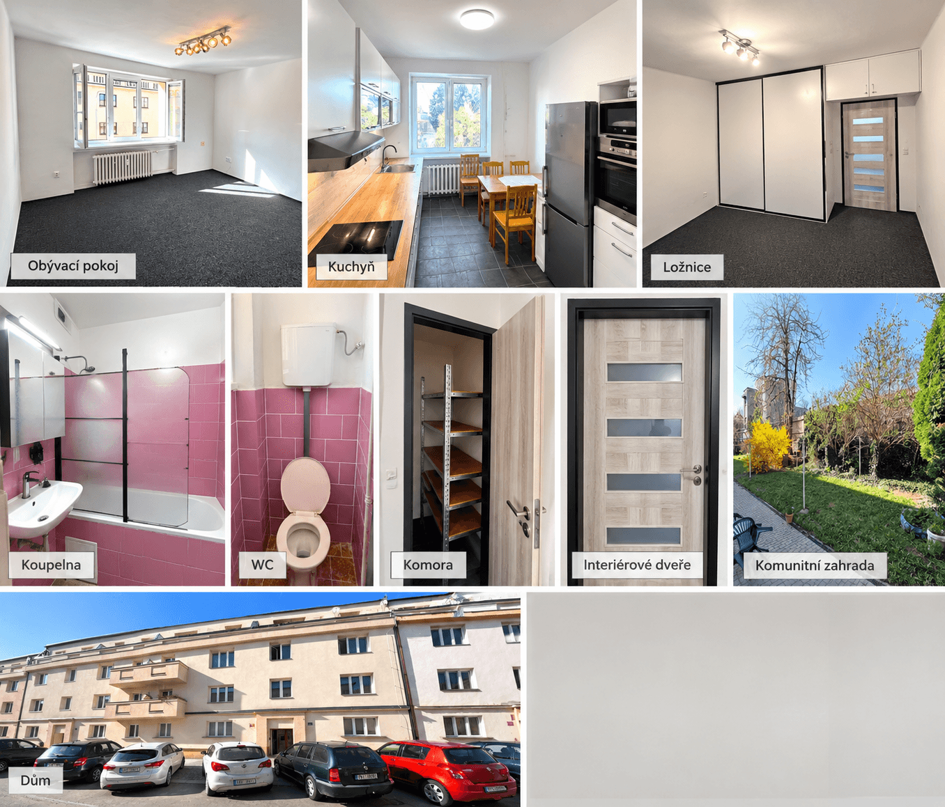 Pronájem bytu 2+1 62 m², Krátká, Praha, Praha Pronájem bytu 2+1 62 m², Krátká, Praha, Praha