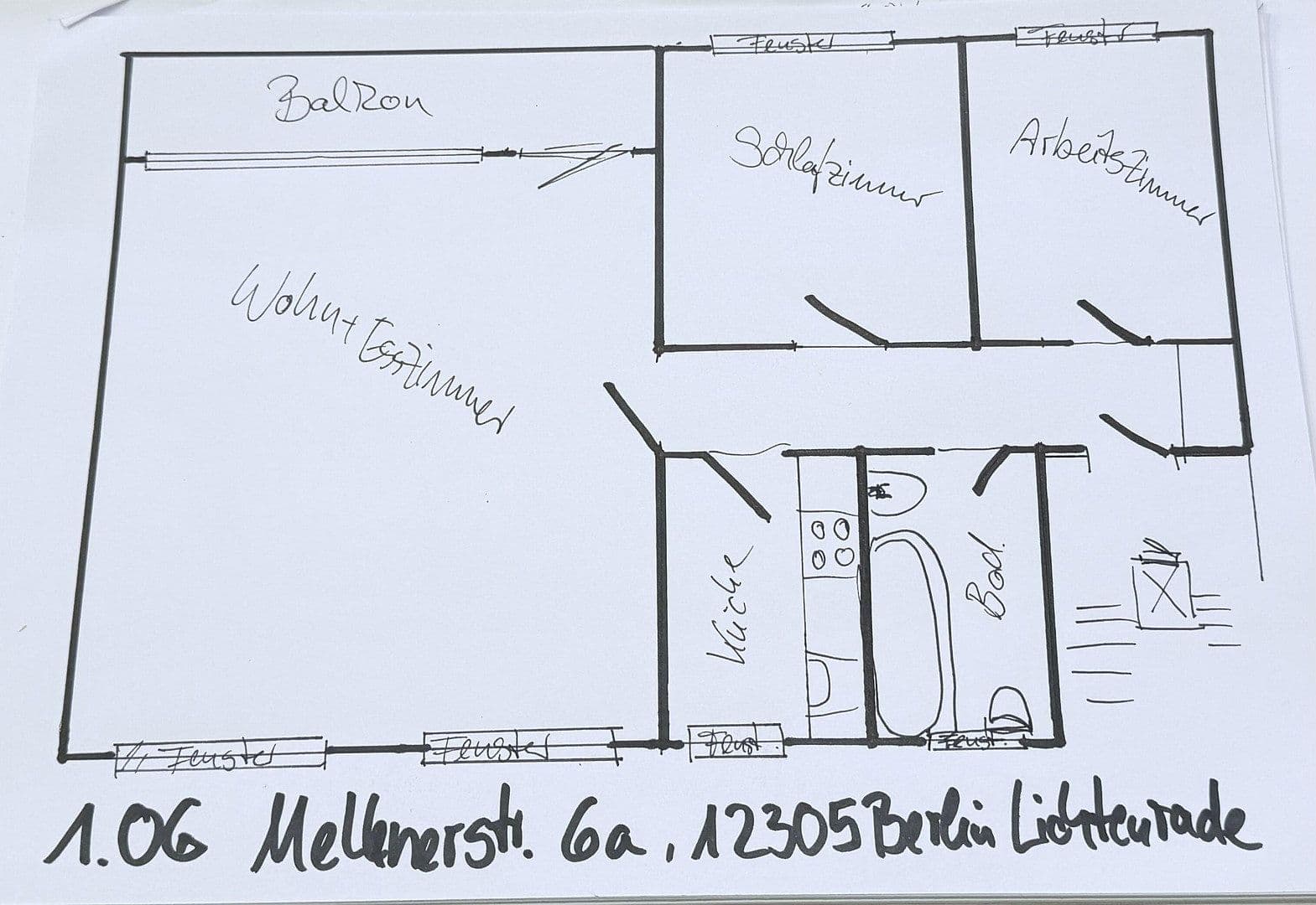 Prodej bytu 3+1 84 m², Berlin, Berlín Prodej bytu 3+1 84 m², Berlin, Berlín