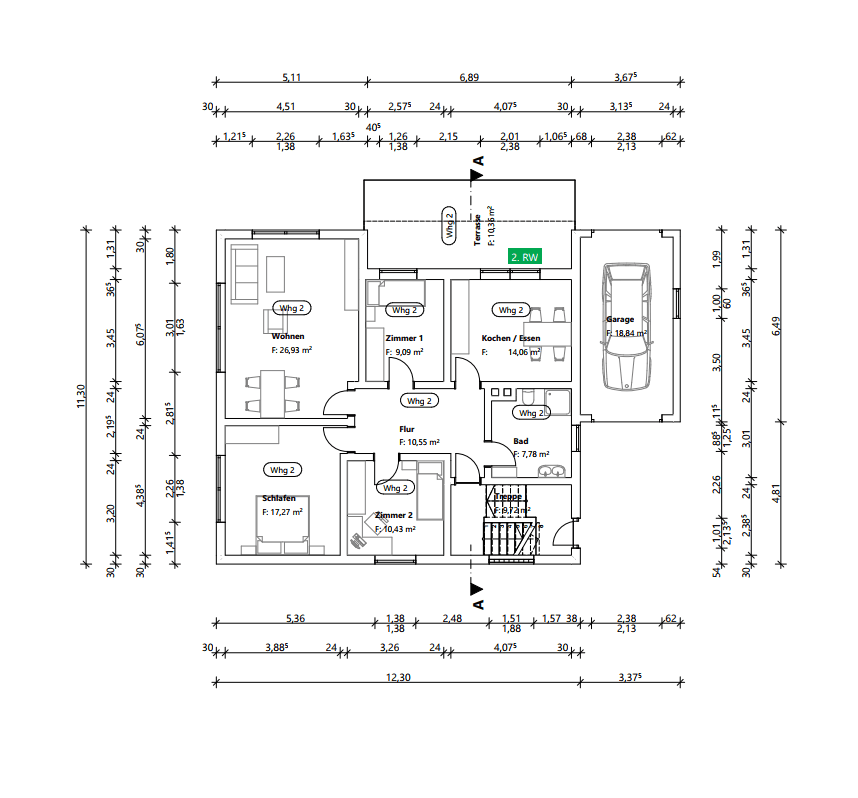 Pronájem bytu 4+1 107 m², Leftjestraße 13, Springe, Dolní Sasko Pronájem bytu 4+1 107 m², Leftjestraße 13, Springe, Dolní Sasko