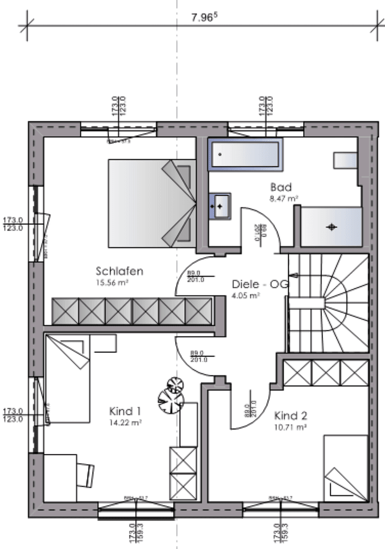 Prodej domu 115 m², pozemek 302 m², Bruckmühl, Bavorsko Prodej domu 115 m², pozemek 302 m², Bruckmühl, Bavorsko