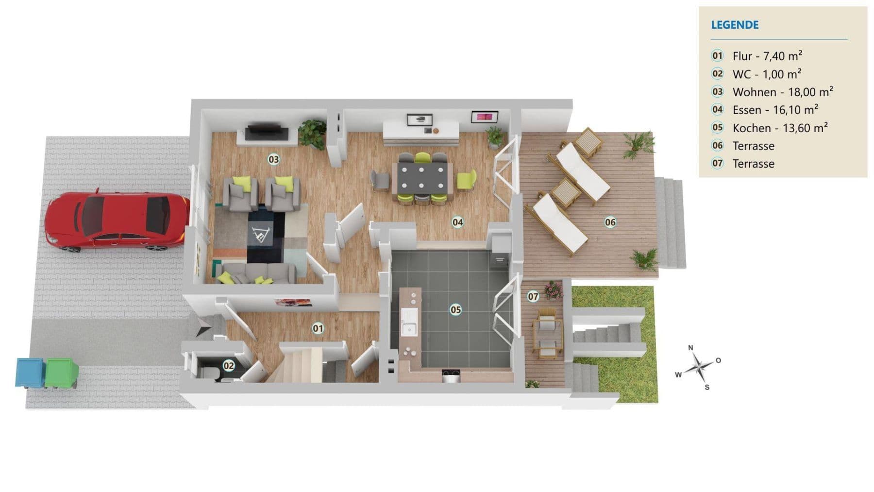 Prodej domu 160 m², pozemek 260 m², Auf dem Kamm, 6, Bergisch Gladbach, Severní Porýní-Vestfálsko Prodej domu 160 m², pozemek 260 m², Auf dem Kamm, 6, Bergisch Gladbach, Severní Porýní-Vestfálsko