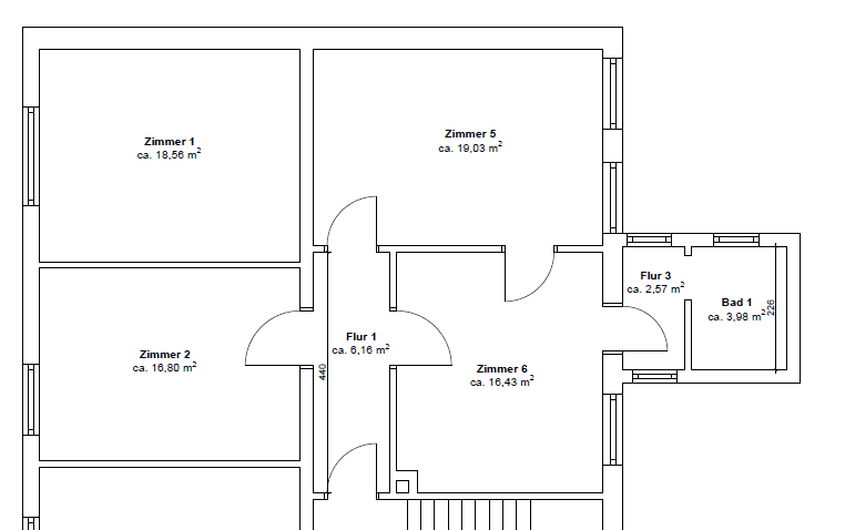 Pronájem bytu 3+1 73 m², Schachtstr. 1, Ennepetal, Severní Porýní-Vestfálsko Pronájem bytu 3+1 73 m², Schachtstr. 1, Ennepetal, Severní Porýní-Vestfálsko