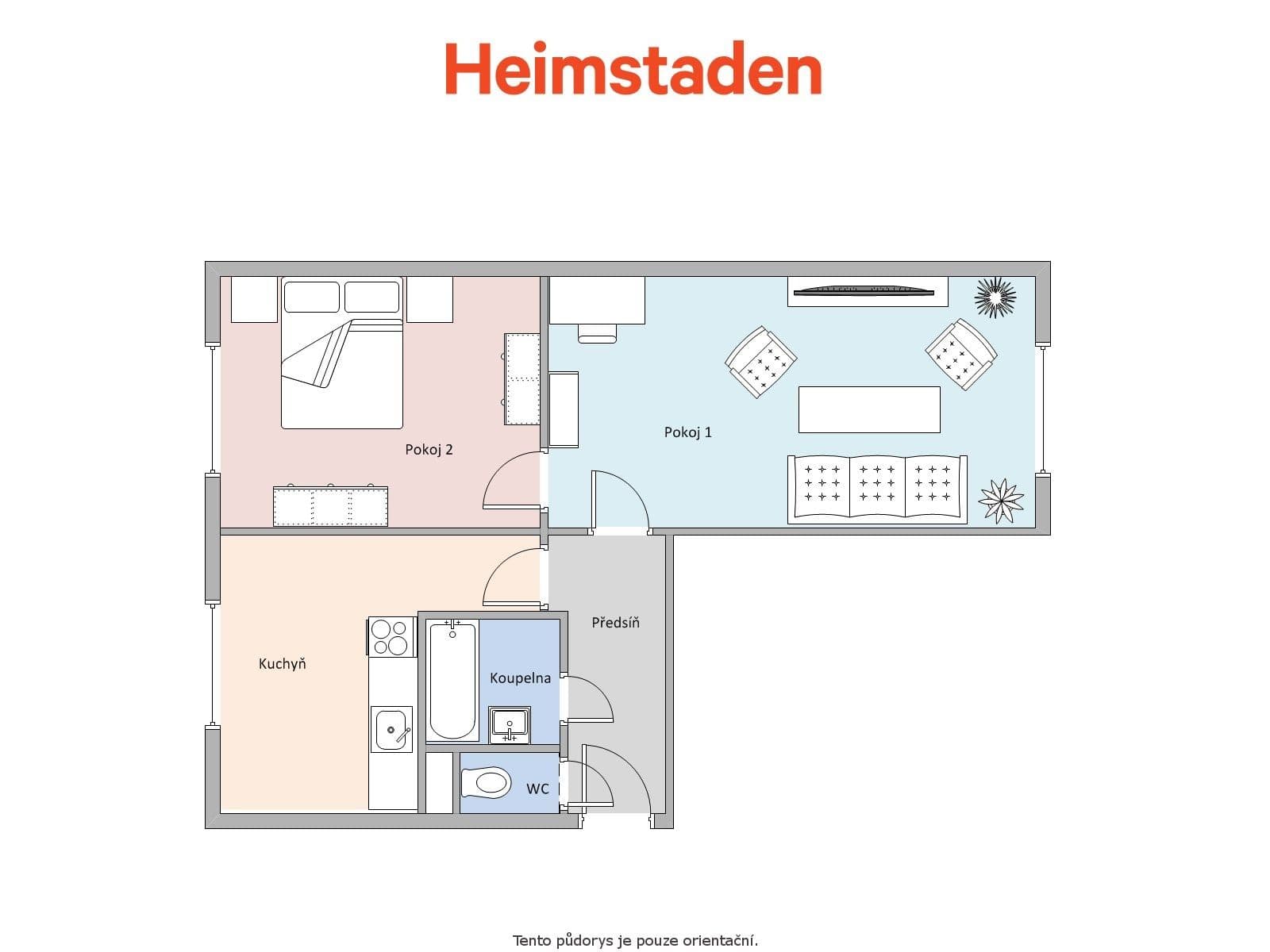 Pronájem bytu 2+1 49 m², Žofinská, Orlová, Moravskoslezský kraj Pronájem bytu 2+1 49 m², Žofinská, Orlová, Moravskoslezský kraj