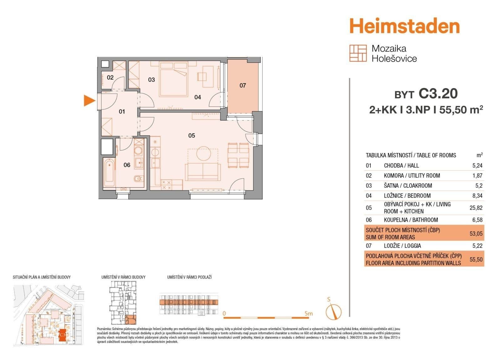 Pronájem bytu 2+kk 55 m², Vrbenského, Praha, Praha Pronájem bytu 2+kk 55 m², Vrbenského, Praha, Praha