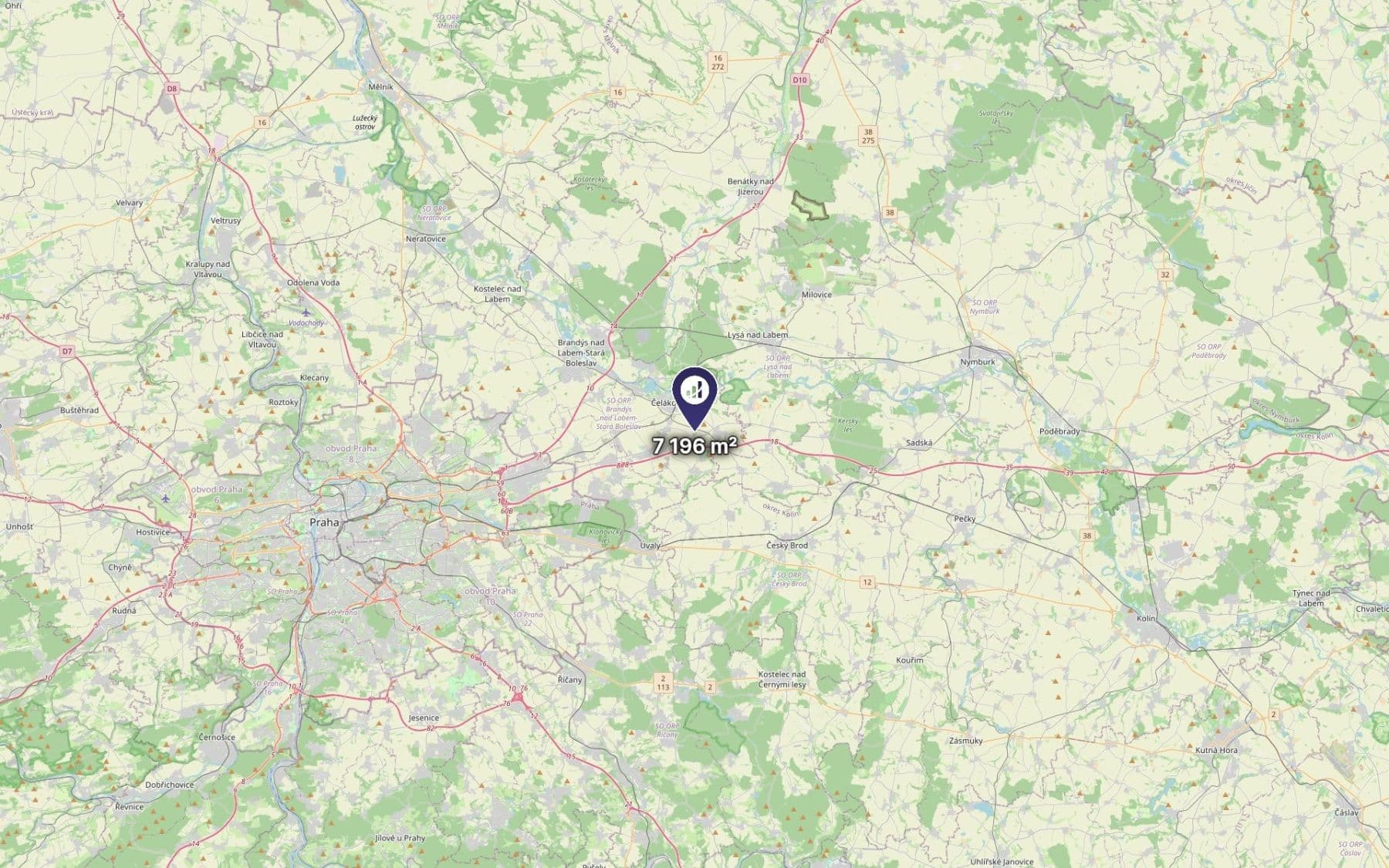Prodej pozemku 7.196 m², Mochov, Středočeský kraj Prodej pozemku 7.196 m², Mochov, Středočeský kraj