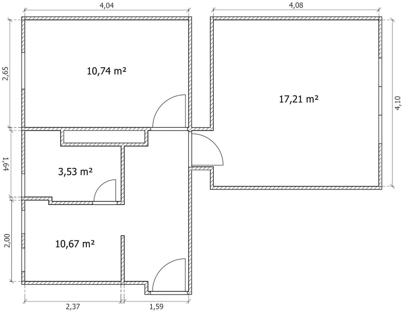Pronájem bytu 2+1 42 m², Poděbradská, Praha, Praha Pronájem bytu 2+1 42 m², Poděbradská, Praha, Praha