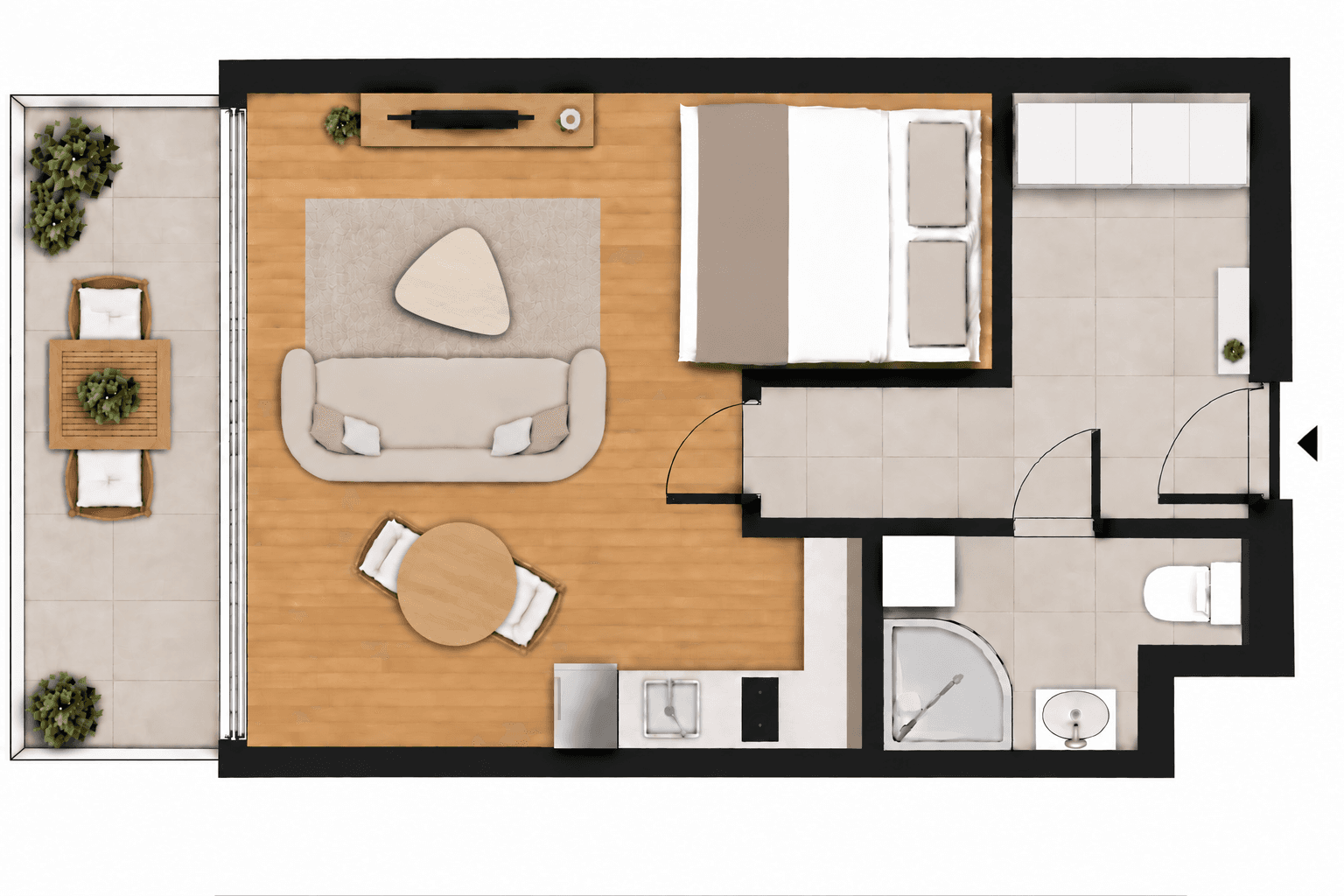 Pronájem bytu 1+kk 38 m², U Měšťanského pivovaru, Praha, Praha Pronájem bytu 1+kk 38 m², U Měšťanského pivovaru, Praha, Praha