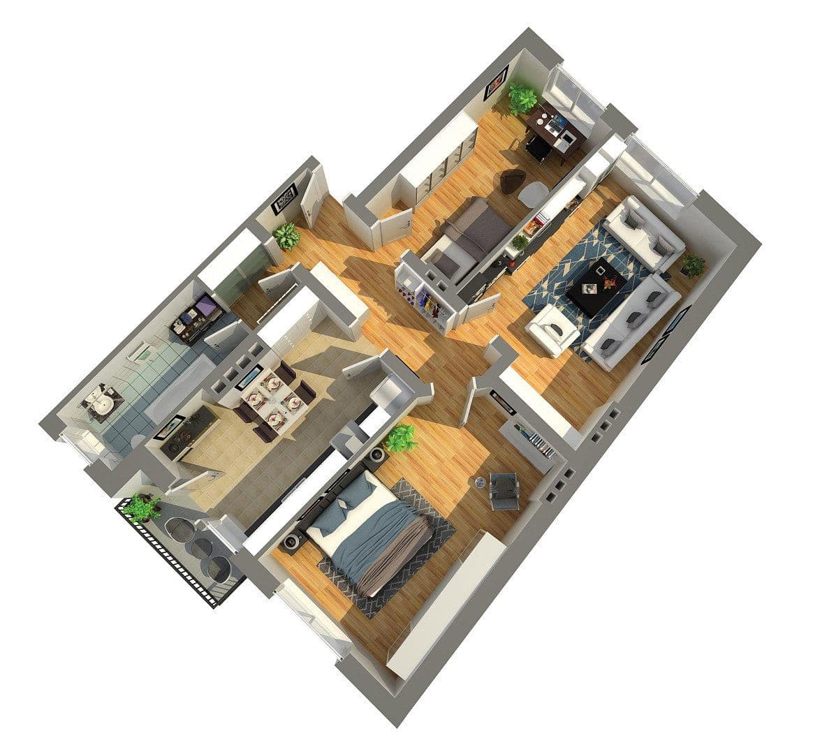 Pronájem bytu 3+1 82 m², Grünstr. 19, Hagen, Severní Porýní-Vestfálsko Pronájem bytu 3+1 82 m², Grünstr. 19, Hagen, Severní Porýní-Vestfálsko