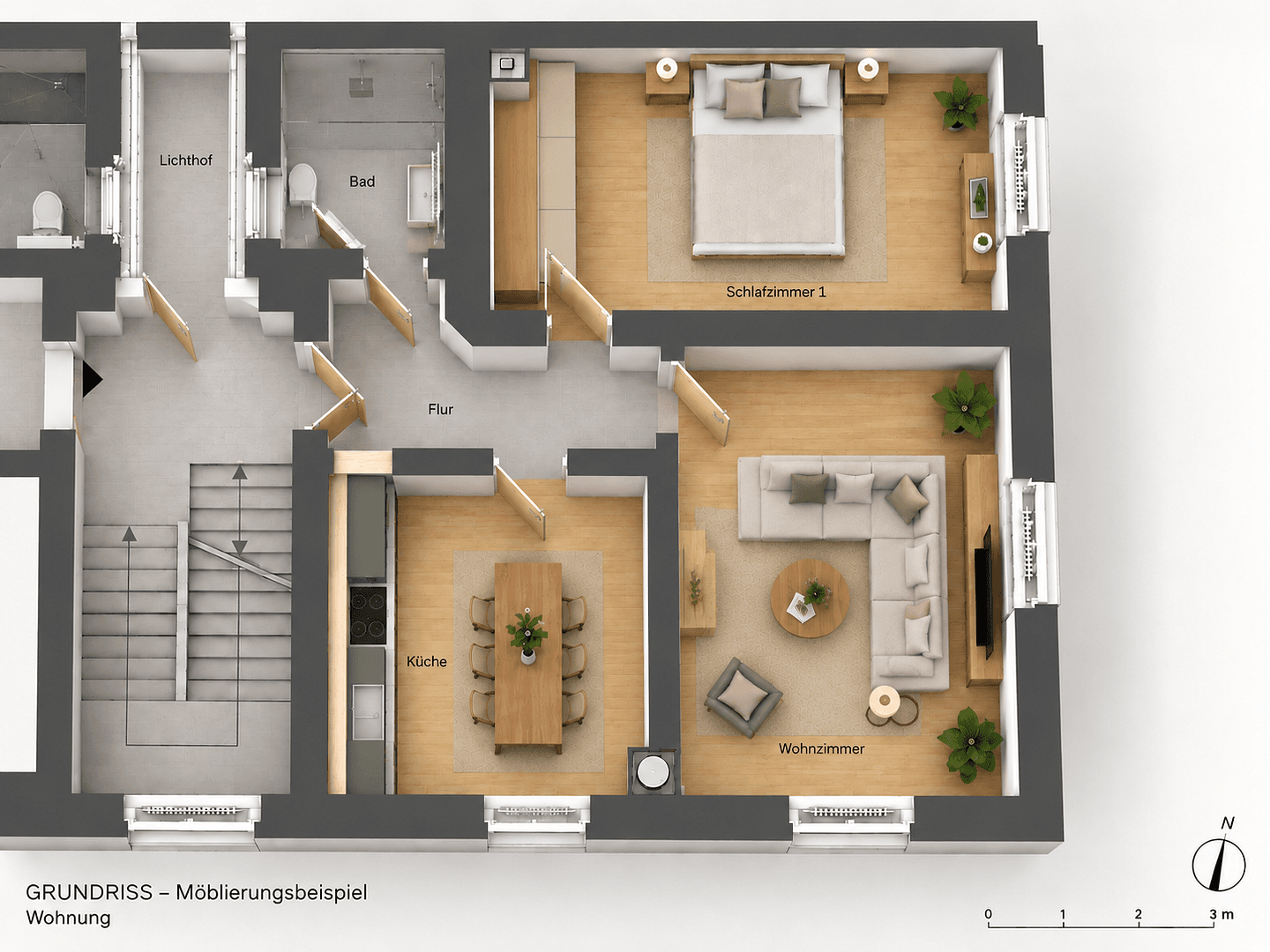 Pronájem bytu 2+1 55 m², Nordendstrasse 18, Frankfurt am Main, Hessen Pronájem bytu 2+1 55 m², Nordendstrasse 18, Frankfurt am Main, Hessen