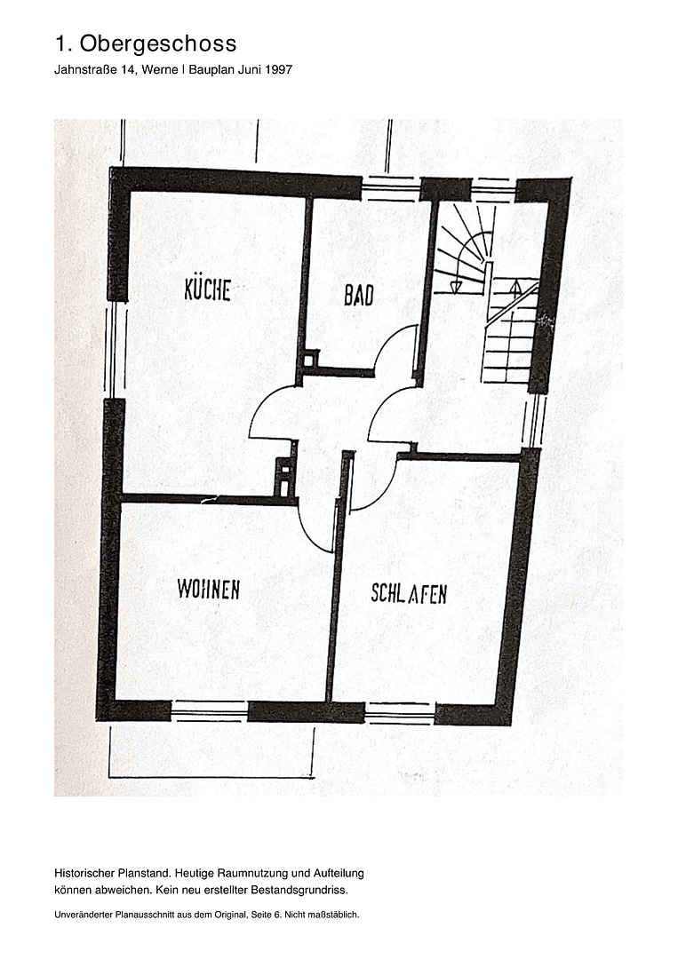 Prodej domu 195 m², pozemek 1.009 m², Jahnstraße 14, Werne, Severní Porýní-Vestfálsko Prodej domu 195 m², pozemek 1.009 m², Jahnstraße 14, Werne, Severní Porýní-Vestfálsko
