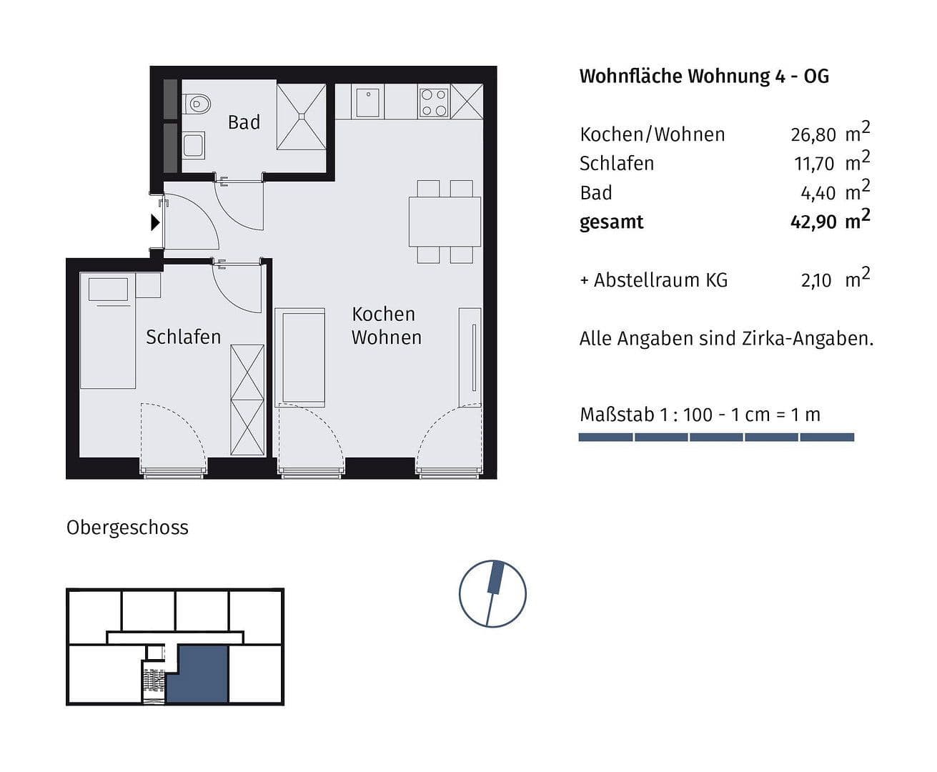Pronájem bytu 2+1 43 m², Richard-Tauber-Straße 3, München, Bavorsko Pronájem bytu 2+1 43 m², Richard-Tauber-Straße 3, München, Bavorsko