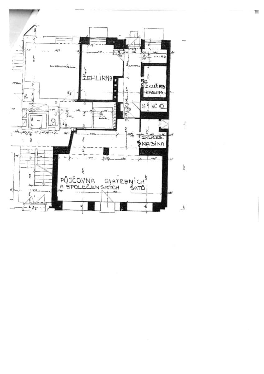 Pronájem nebytového prostoru 85 m², Hartigova, Praha, Praha Pronájem nebytového prostoru 85 m², Hartigova, Praha, Praha