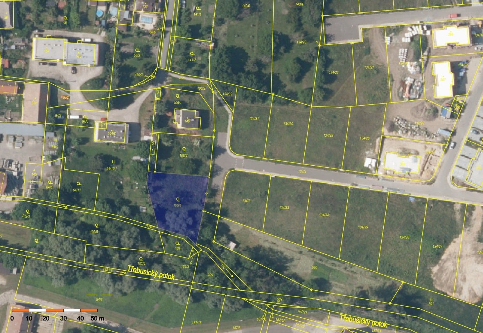 Prodej pozemku 1.036 m², Třebusice, Středočeský kraj Prodej pozemku 1.036 m², Třebusice, Středočeský kraj
